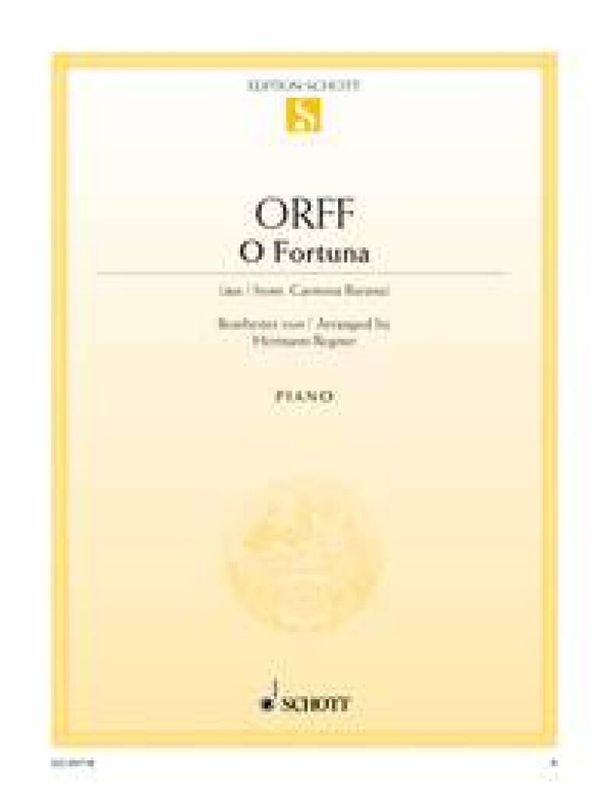 Carl Orff - O Fortuna(Regner)