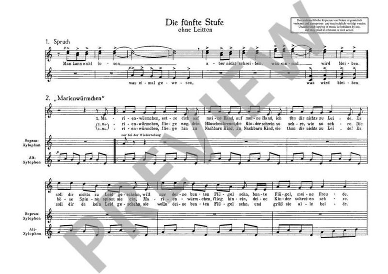 Carl Orff - Schulwerk Vol. 5 (Ted.) (Keetman)