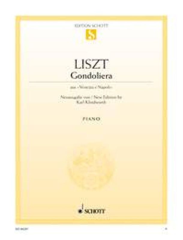 Franz Liszt - Gondoliera