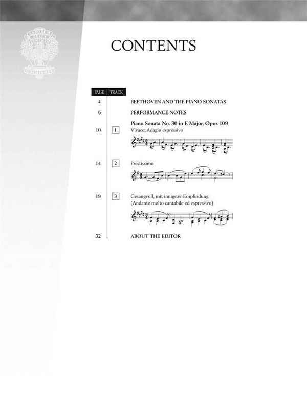 Ludwig van Beethoven - Beethoven: Sonata No. 30 in E Major, Opus