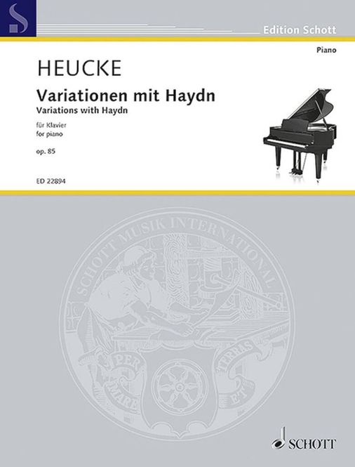 Hovedbilde Stefan Heucke - Variationen Mit Haydn Op. 85