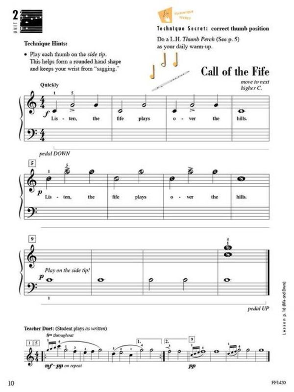Piano Adventures for the Older Beginner Tech Bk 1