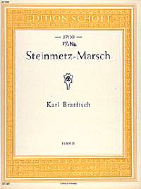 Hovedbilde Karl Bratfisch - Steinmetz-Marsch II, 197
