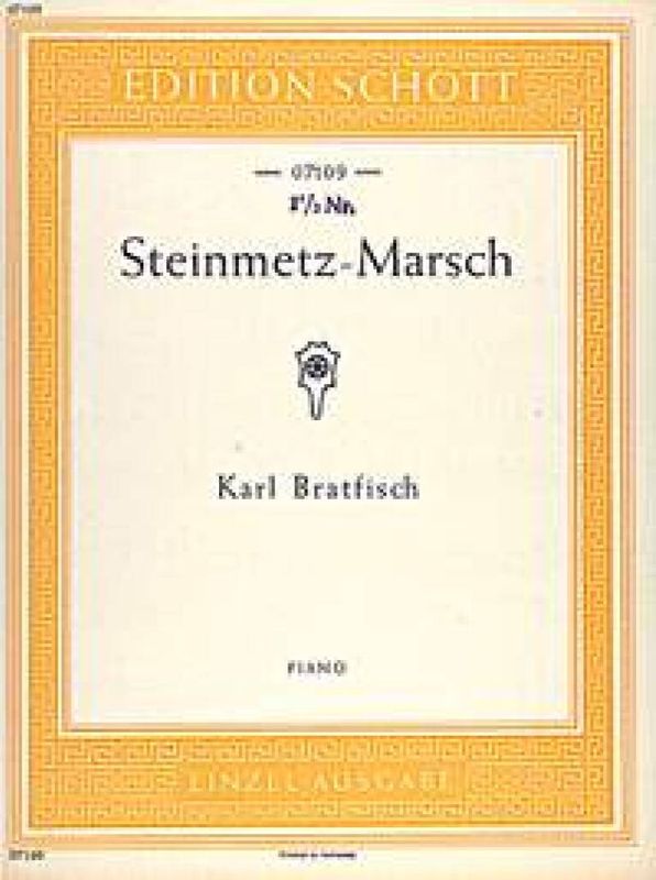 Karl Bratfisch - Steinmetz-Marsch II, 197
