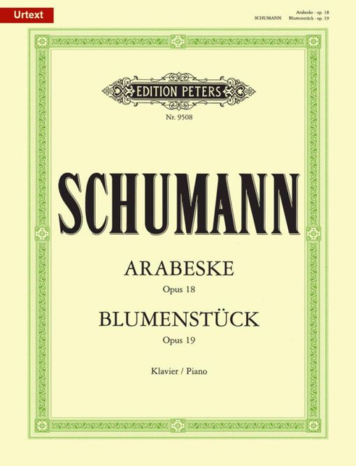 Hovedbilde Robert Schumann - Arabeske Op.18 & Blumenstuck