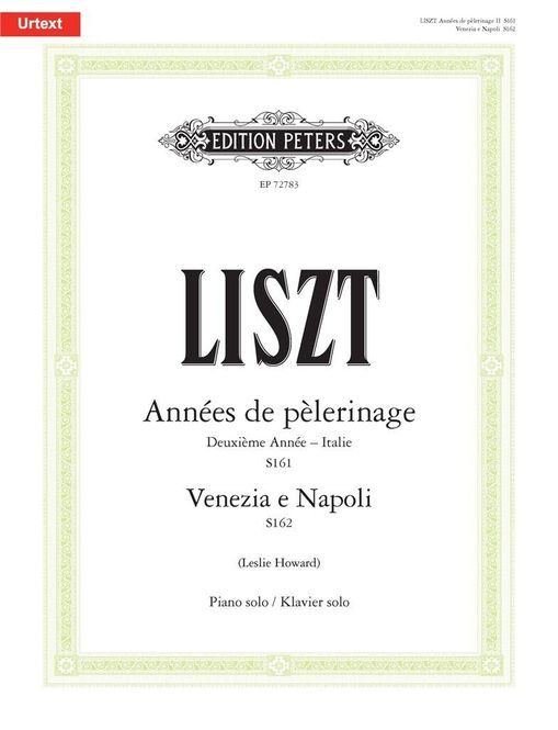 Hovedbilde Franz Liszt - Liszt: Années de pèlerinage