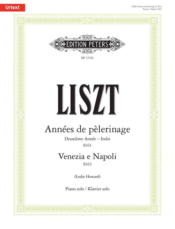Franz Liszt - Liszt: Années de pèlerinage