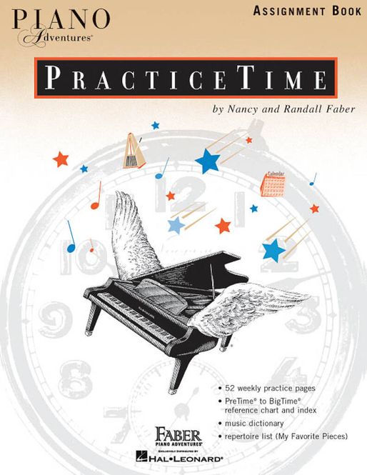 Hovedbilde Piano Adventures PracticeTime Assignment Book