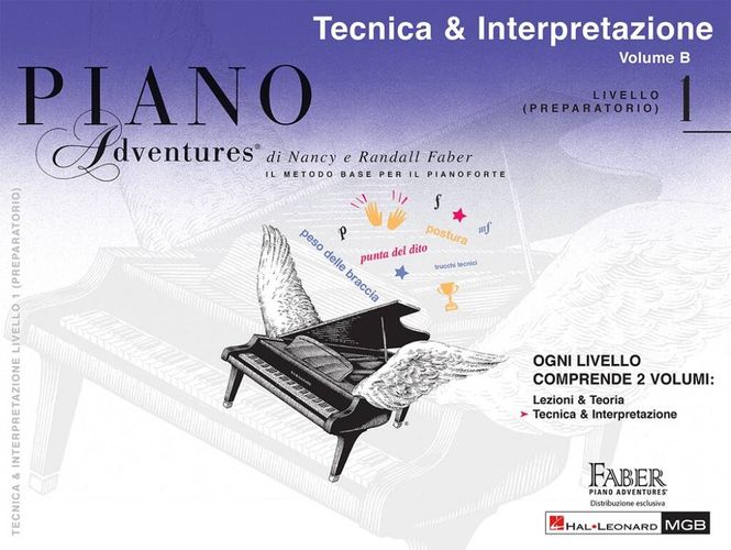 Hovedbilde Piano Adventures: Tecnica & Interpret. Livello 1