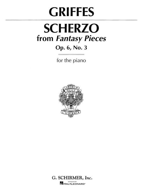 Hovedbilde Charles Tomlinson Griffes - Scherzo, Op. 6, No. 3