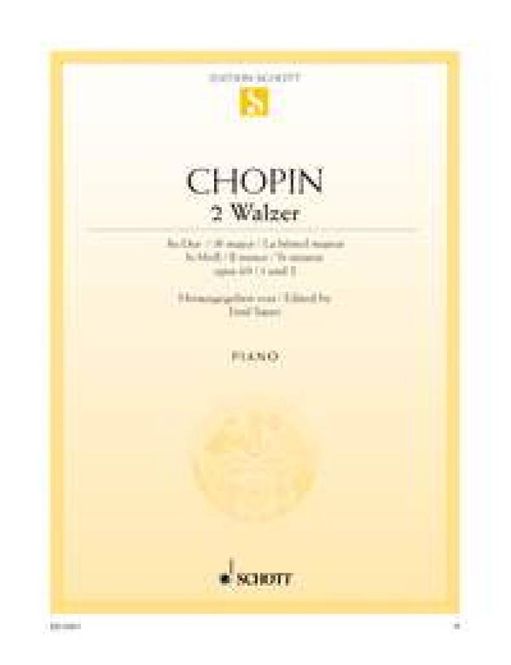 Hovedbilde Frédéric Chopin - 2 Walsen: As, B Opus 69/1-2