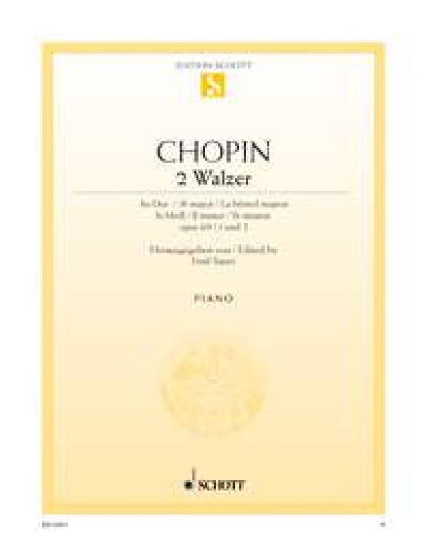 Frédéric Chopin - 2 Walsen: As, B Opus 69/1-2