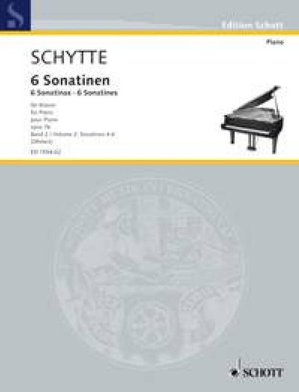 Ludwig Schytte - 6 Sonatinas op. 76 Band 2