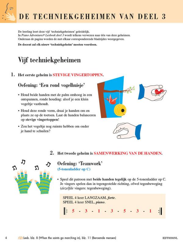 Piano Adventures Techniek- & Voordrachtboek Deel 3