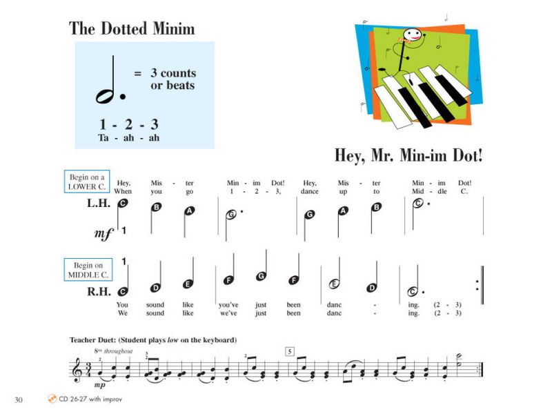Piano Adventures All-In-Two Primer Lesson/Theory