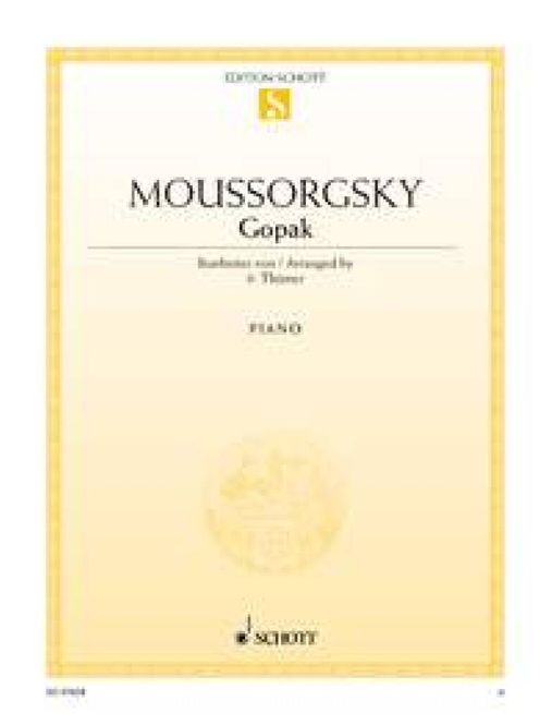 Hovedbilde Modest Mussorgsky - Gopak