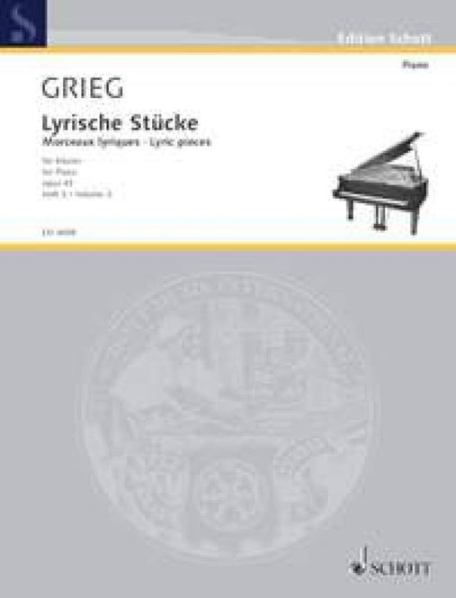 Hovedbilde Edvard Grieg - Lyrische Stucke 3 Opus 43