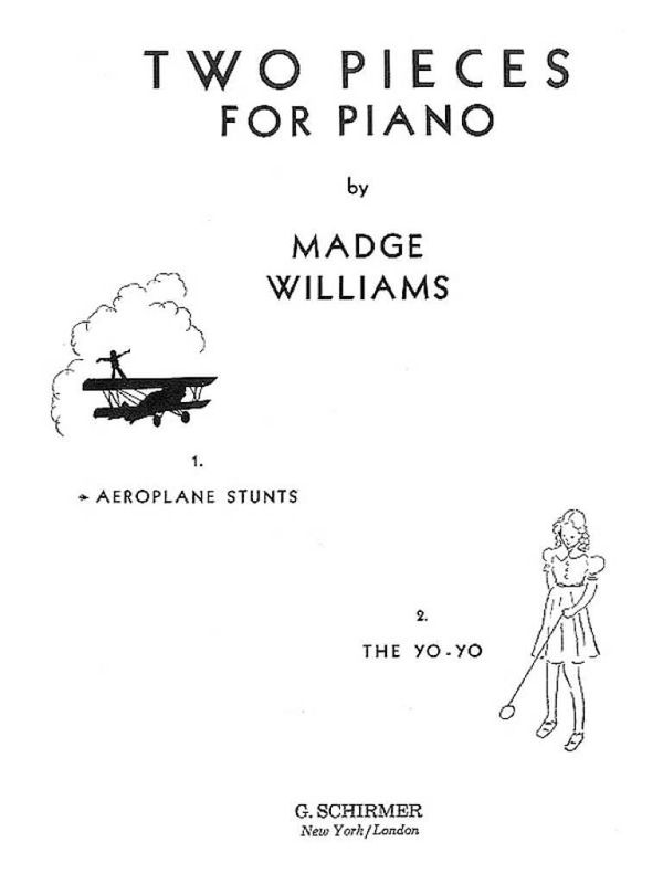 Madge Williams - Aeroplane Stunts