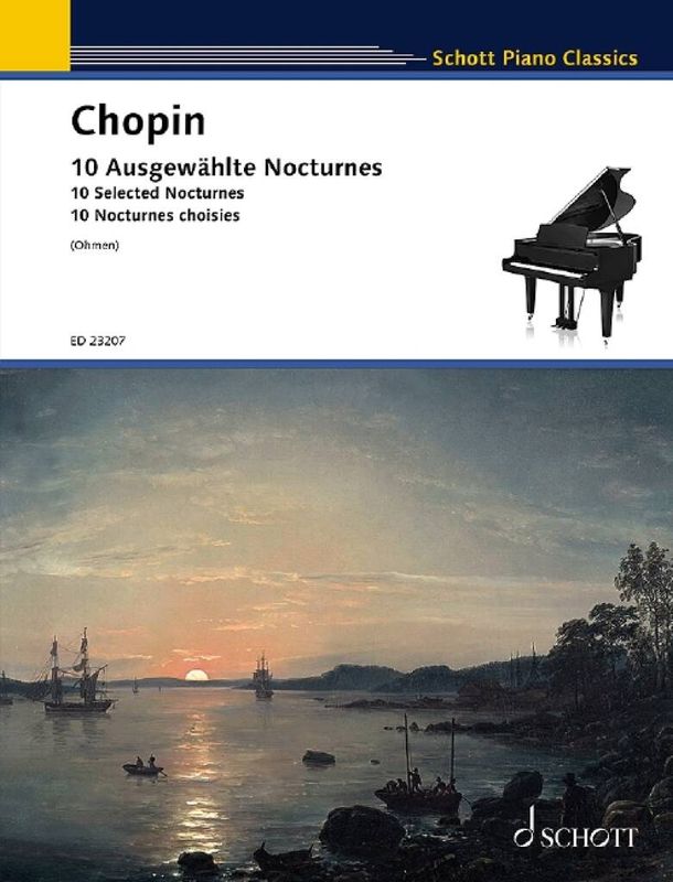 Frédéric Chopin - 10 Ausgewählte Nocturnes