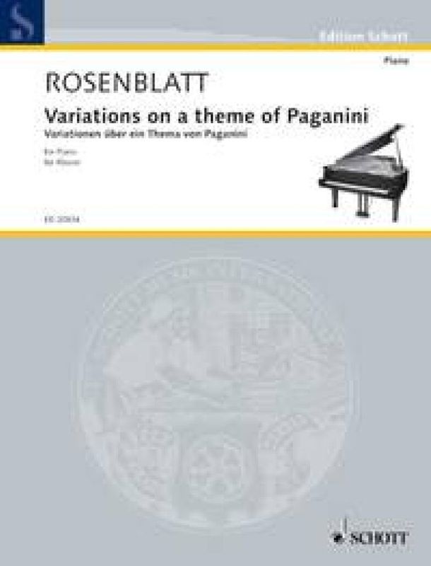 Niccolò Paganini & Alexander Rosenblatt - Variations on a theme 