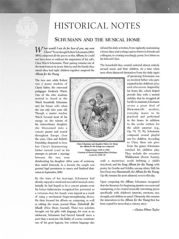 Robert Schumann - Selections From Album For The Young Op.68
