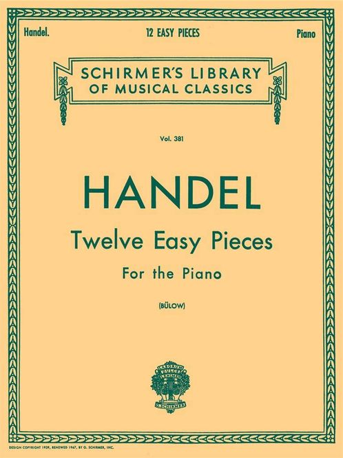Hovedbilde Georg Friedrich Händel - 12 Easy Pieces