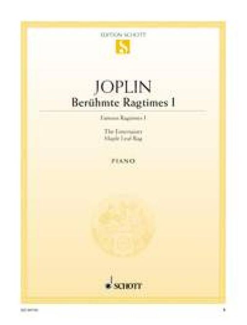 Hovedbilde Scott Joplin - Beruhmte Ragtimes 1