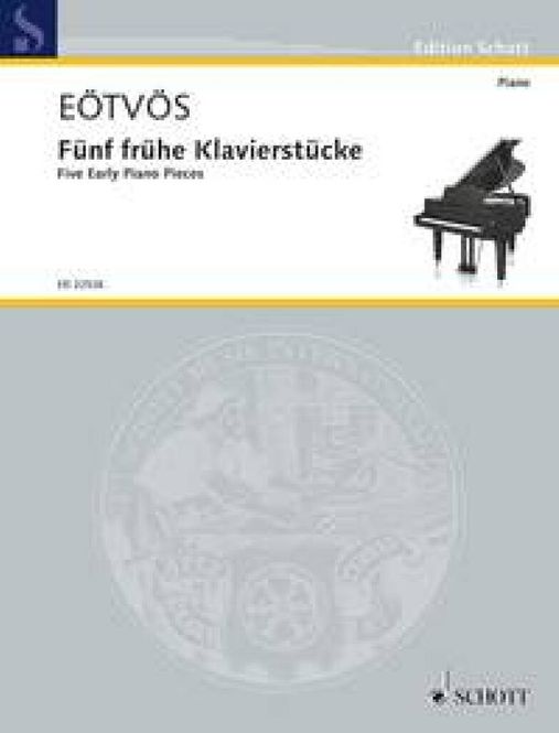 Hovedbilde Péter Eötvös - Five Early Piano Pieces