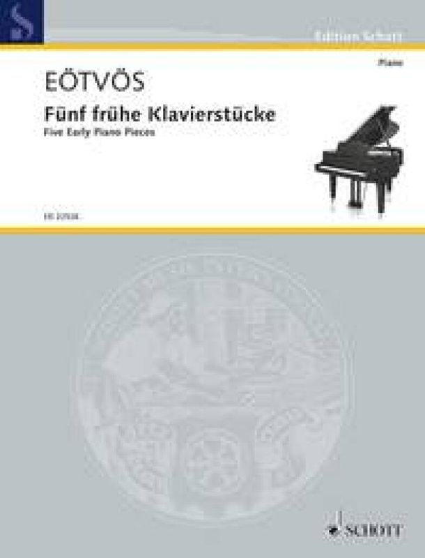 Péter Eötvös - Five Early Piano Pieces