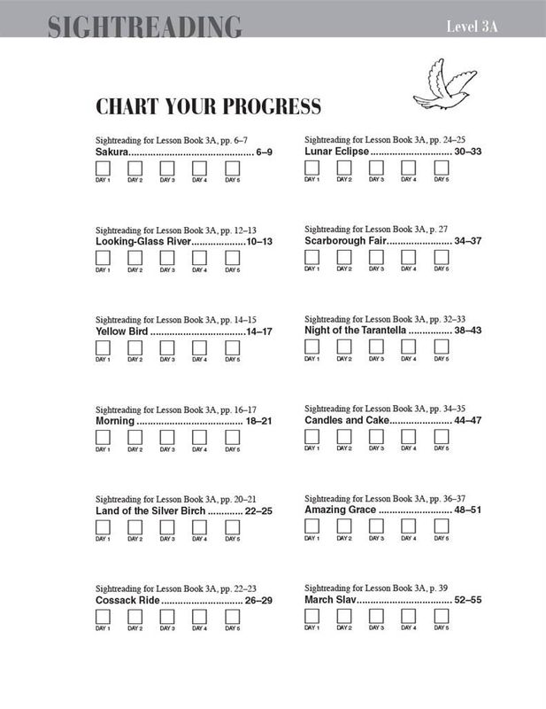 Piano Adventures Sightreading Level 3A