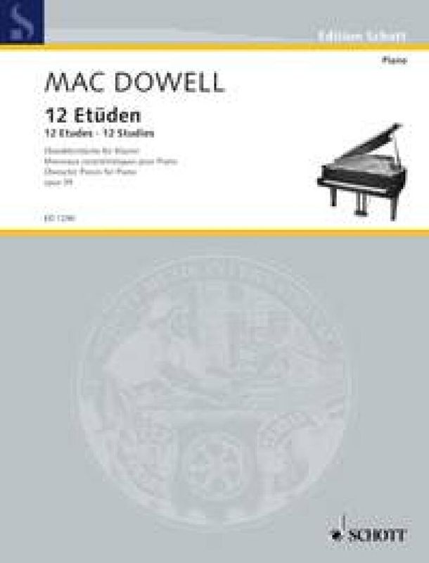 Edward MacDowell - 12 Studies op. 39