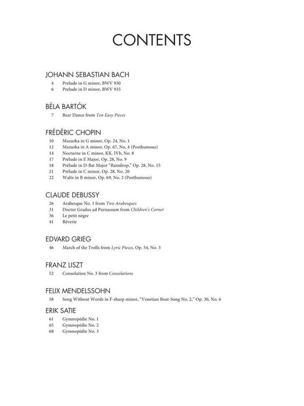 Selected Piano Masterpieces - Upper Intermediate