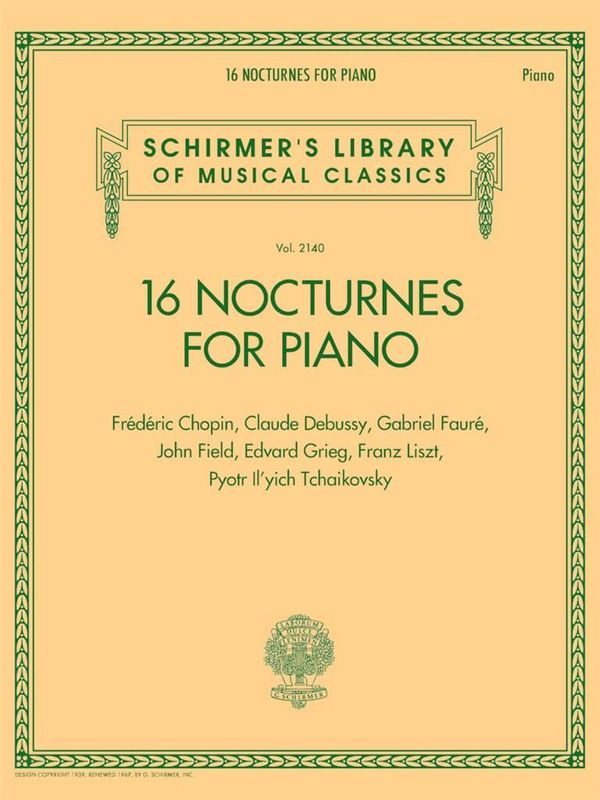 16 Nocturnes for Piano