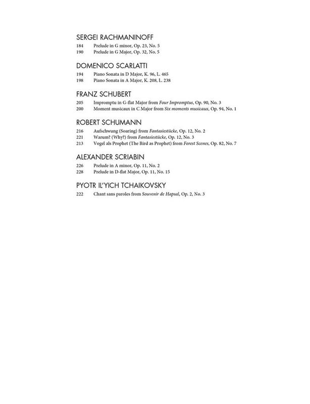 Piano Masterworks - Early Advanced Level
