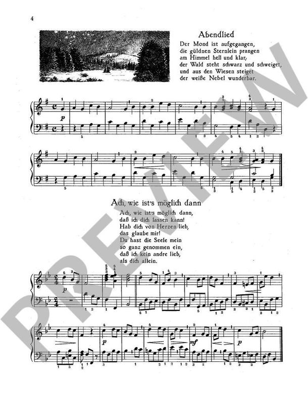 The new folksong book for piano