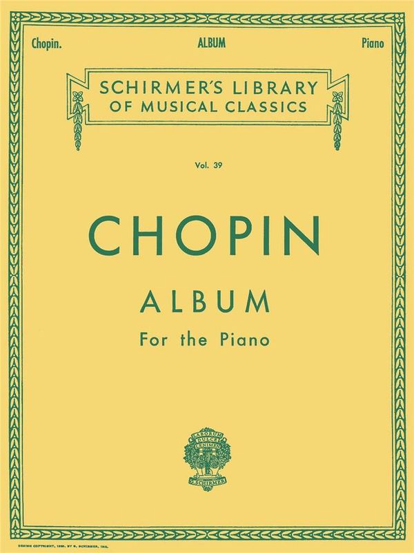Frédéric Chopin - Album For The Piano