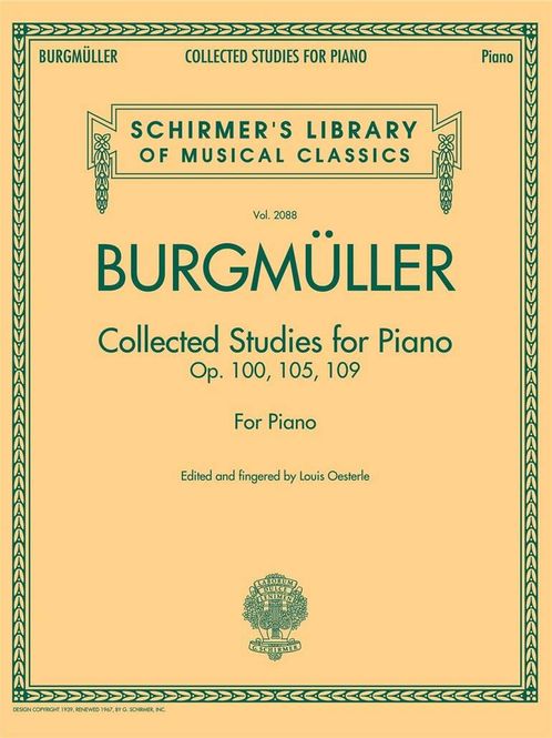 Hovedbilde Friedrich Burgmüller - Collected Studies Op. 100 ...