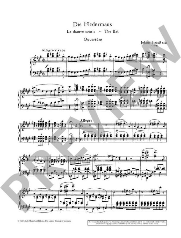 Johann Strauss Jr. - Die Fledermaus