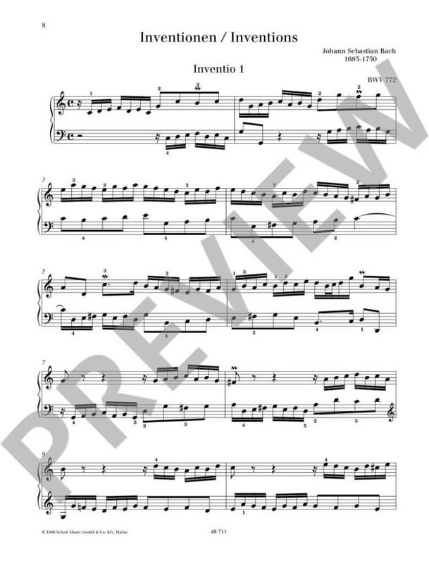 Johann Sebastian Bach - Invenzioni E Sinfonie