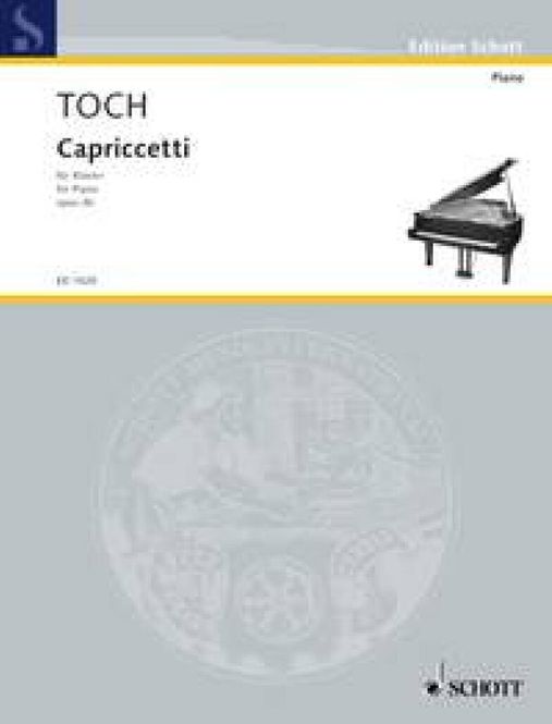 Hovedbilde Ernst Toch - Capriccetti op. 36