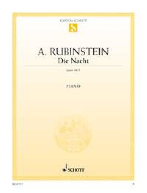 Hovedbilde Grigorjewitsch Rubinstejn - Nacht Opus 44/1