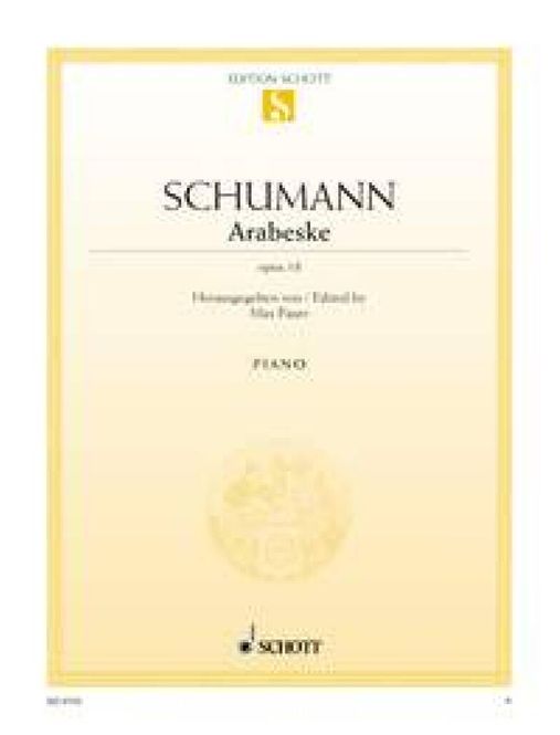 Hovedbilde Robert Schumann - Arabeske Opus 18