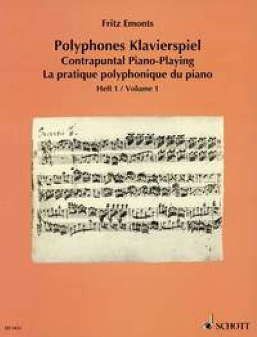 Hovedbilde Fritz Emonts - Polyphones Klavierspiel 1