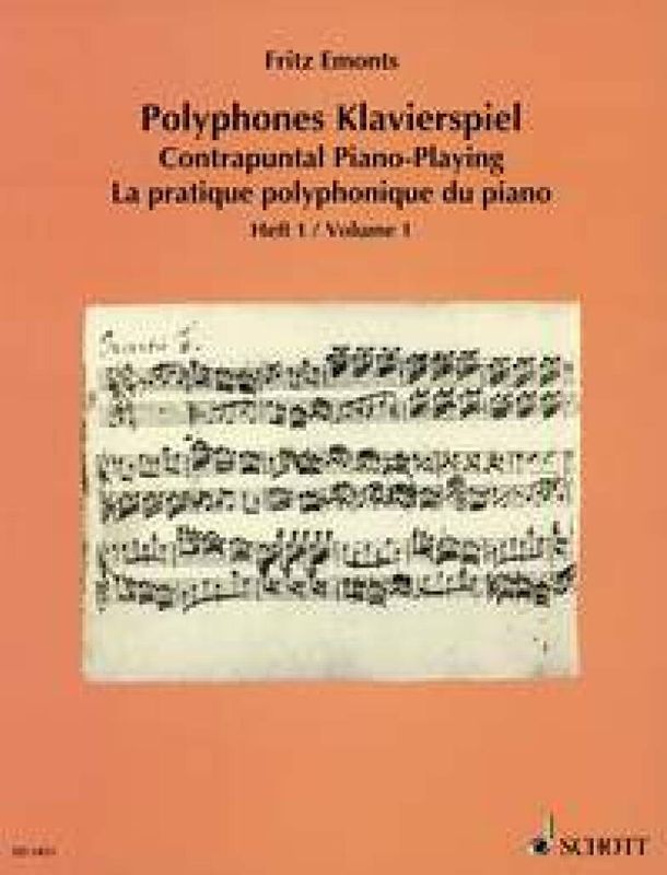 Fritz Emonts - Polyphones Klavierspiel 1