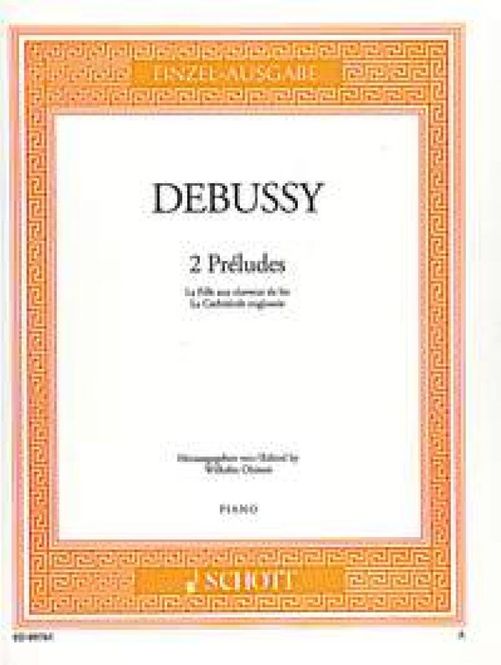 Hovedbilde Claude Debussy - 2 Préludes