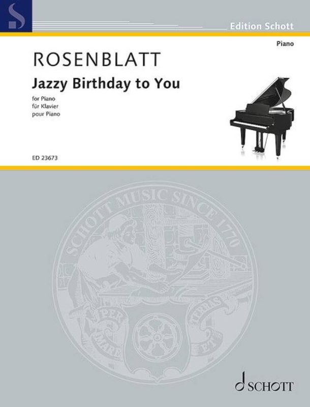 Alexander Rosenblatt - Jazzy Birthday to You