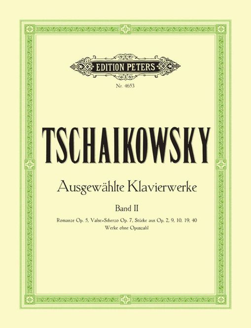 Hovedbilde Pyotr Ilyich Tchaikovsky - Piano Works Volume 2