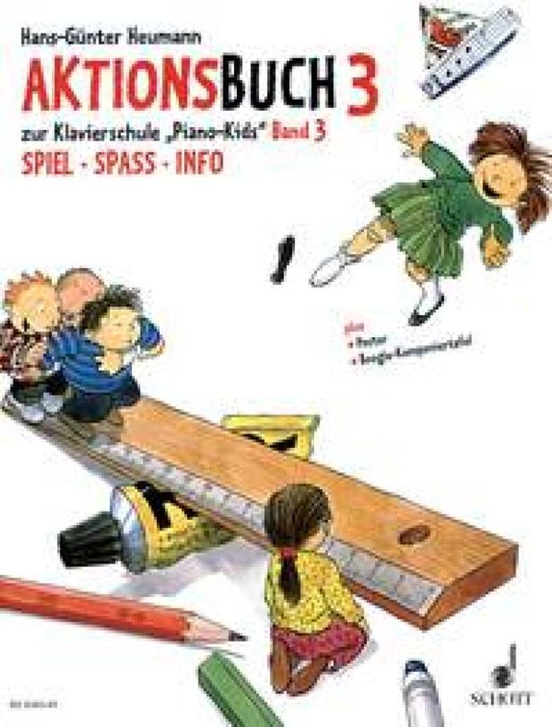 Hans-Günter Heumann - Piano Kids 3 Aktionsbuch
