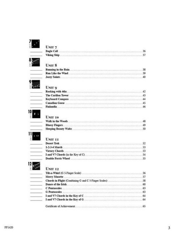 Piano Adventures for the Older Beginner Tech Bk 1