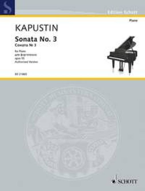 Hovedbilde Nikolai Kapustin - Sonata No. 3 op. 55
